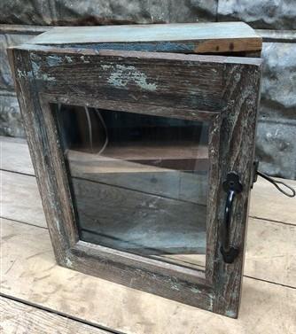 Medicine Cabinet - Medicine Cabinet, Vintage Wood Display Case, Wall Mount Cupboard, Shadow Box BMM by The Old Grainery (1...