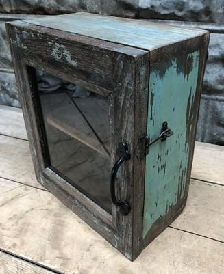 Medicine Cabinet - Medicine Cabinet, Vintage Wood Display Case, Wall Mount Cupboard, Shadow Box BMM by The Old Grainery (1...
