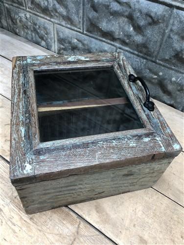 Medicine Cabinet - Medicine Cabinet, Vintage Wood Display Case, Wall Mount Cupboard, Shadow Box BMM by The Old Grainery (1...
