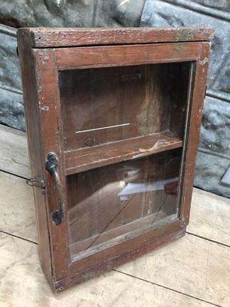 Medicine Cabinet - Medicine Cabinet, Vintage Wood Display Case, Wall Mount Cupboard, Shadow Box BMN by The Old Grainery (1...