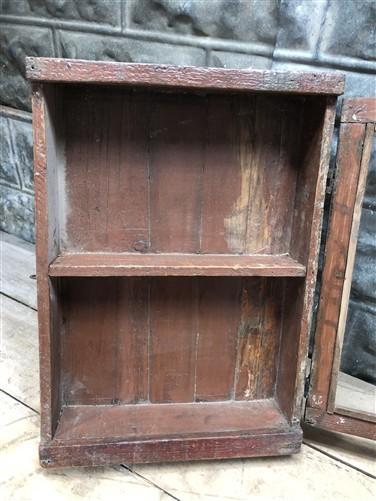 Medicine Cabinet - Medicine Cabinet, Vintage Wood Display Case, Wall Mount Cupboard, Shadow Box BMN by The Old Grainery (1...