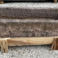 43" Carved Stone Trough, Planter Sink Garden Fountain Basin, Landscaping, B