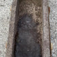 43" Carved Stone Trough, Planter Sink Garden Fountain Basin, Landscaping, B