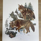 Art & Collectibles > Prints > Lithographs - 7 Richard Timm Wildlife Signed Prints, 11x14, Bear Deer Buffalo Fox, Cabin Déc...