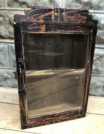 Medicine Cabinet - Medicine Cabinet, Vintage Wood Display Case, Wall Mount Cupboard, Shadow Box BMB by The Old Grainery (1...