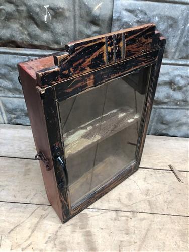 Medicine Cabinet - Medicine Cabinet, Vintage Wood Display Case, Wall Mount Cupboard, Shadow Box BMB by The Old Grainery (1...