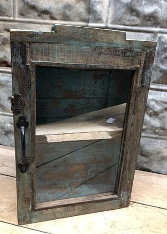 Medicine Cabinet - Medicine Cabinet, Vintage Wood Display Case, Wall Mount Cupboard, Shadow Box BMD by The Old Grainery (1...