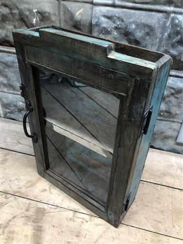 Medicine Cabinet - Medicine Cabinet, Vintage Wood Display Case, Wall Mount Cupboard, Shadow Box BMD by The Old Grainery (1...
