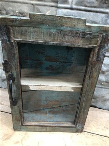 Medicine Cabinet - Medicine Cabinet, Vintage Wood Display Case, Wall Mount Cupboard, Shadow Box BMD by The Old Grainery (1...