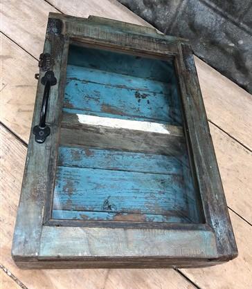 Medicine Cabinet - Medicine Cabinet, Vintage Wood Display Case, Wall Mount Cupboard, Shadow Box BMD by The Old Grainery (1...