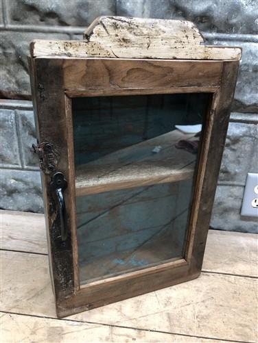 Medicine Cabinet - Medicine Cabinet, Vintage Wood Display Case, Wall Mount Cupboard, Shadow Box BME by The Old Grainery (1...