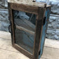 Medicine Cabinet, Vintage Wood Display Case, Wall Mount Cupboard, Shadow Box BME