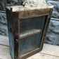 Medicine Cabinet, Vintage Wood Display Case, Wall Mount Cupboard, Shadow Box BME
