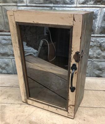 Medicine Cabinet - Medicine Cabinet, Vintage Wood Display Case, Wall Mount Cupboard, Shadow Box BMG by The Old Grainery (1...