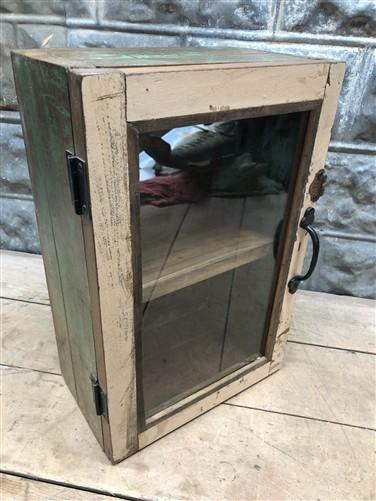 Medicine Cabinet - Medicine Cabinet, Vintage Wood Display Case, Wall Mount Cupboard, Shadow Box BMG by The Old Grainery (1...