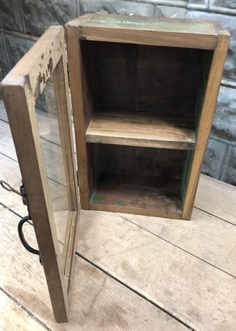 Medicine Cabinet - Medicine Cabinet, Vintage Wood Display Case, Wall Mount Cupboard, Shadow Box BMG by The Old Grainery (1...