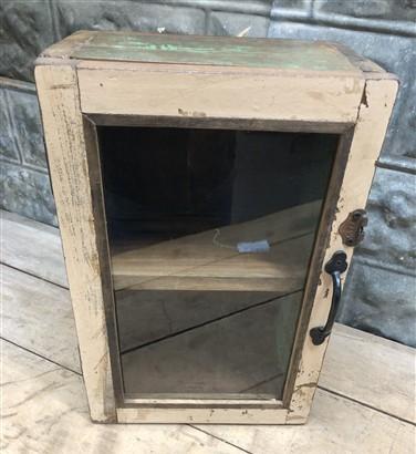 Medicine Cabinet - Medicine Cabinet, Vintage Wood Display Case, Wall Mount Cupboard, Shadow Box BMG by The Old Grainery (1...