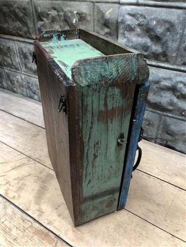 Medicine Cabinet, Vintage Wood Display Case, Wall Mount Cupboard, Shadow Box BMH