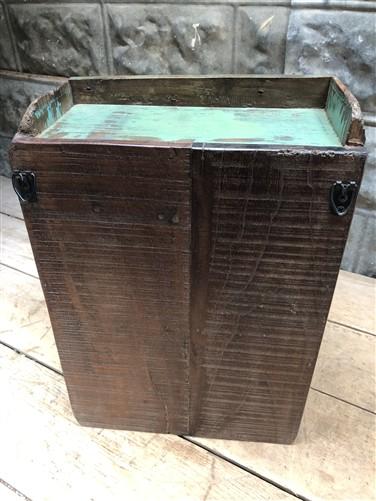 Medicine Cabinet, Vintage Wood Display Case, Wall Mount Cupboard, Shadow Box BMH