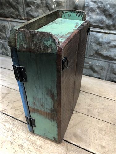 Medicine Cabinet, Vintage Wood Display Case, Wall Mount Cupboard, Shadow Box BMH