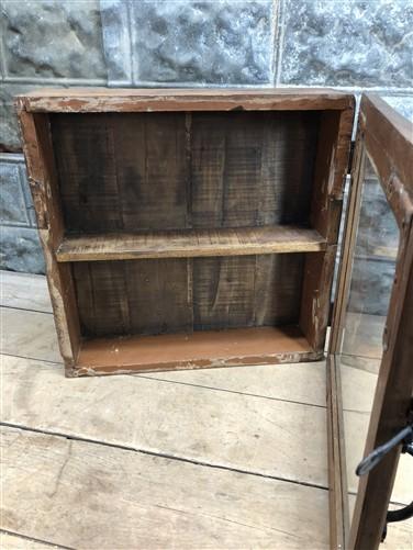 Medicine Cabinet - Medicine Cabinet, Vintage Wood Display Case, Wall Mount Cupboard, Shadow Box BMQ by The Old Grainery (1...