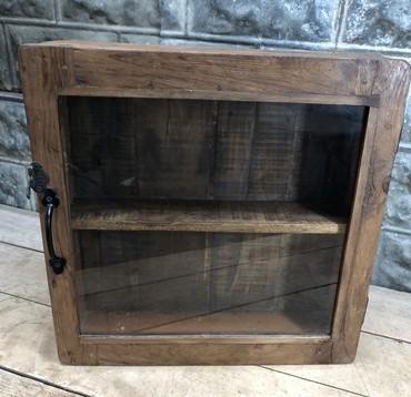Medicine Cabinet - Medicine Cabinet, Vintage Wood Display Case, Wall Mount Cupboard, Shadow Box BMQ by The Old Grainery (1...