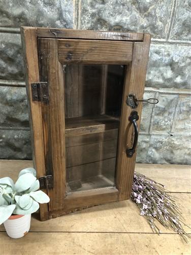 Medicine Cabinet - Medicine Cabinet, Vintage Wood Display Case, Wall Mount Cupboard, Shadow Box BMW by The Old Grainery (1...