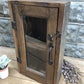 Medicine Cabinet - Medicine Cabinet, Vintage Wood Display Case, Wall Mount Cupboard, Shadow Box BMW by The Old Grainery (1...