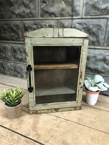 Medicine Cabinet - Medicine Cabinet, Vintage Wood Display Case, Wall Mount Cupboard, Shadow Box BMV by The Old Grainery (1...