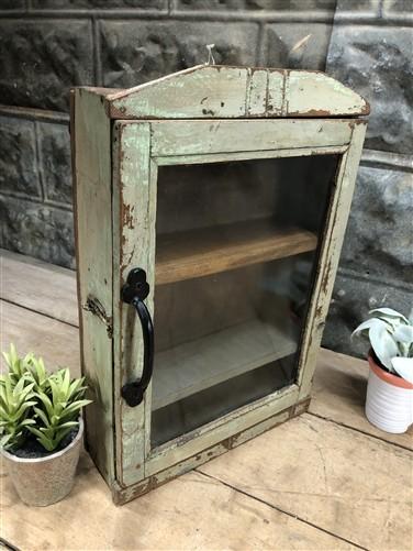 Medicine Cabinet - Medicine Cabinet, Vintage Wood Display Case, Wall Mount Cupboard, Shadow Box BMV by The Old Grainery (1...