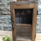 Medicine Cabinet, Vintage Wood Display Case, Wall Mount Cupboard, Shadow Box BMU