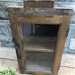 Medicine Cabinet, Vintage Wood Display Case, Wall Mount Cupboard, Shadow Box BMU