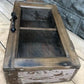 Medicine Cabinet, Vintage Wood Display Case, Wall Mount Cupboard, Shadow Box BMU