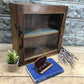 Medicine Cabinet, Vintage Wood Display Case, Wall Mount Cupboard, Shadow Box BMT by The Old Grainery (1 door, 1 shelf, 17...