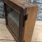 Medicine Cabinet, Vintage Wood Display Case, Wall Mount Cupboard, Shadow Box BMT by The Old Grainery (1 door, 1 shelf, 17...