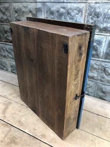Medicine Cabinet - Medicine Cabinet, Vintage Wood Display Case, Wall Mount Cupboard, Shadow Box BMS by The Old Grainery (c...
