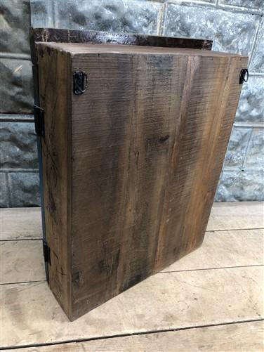 Medicine Cabinet - Medicine Cabinet, Vintage Wood Display Case, Wall Mount Cupboard, Shadow Box BMS by The Old Grainery (c...
