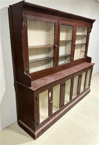 Vintage Cabinet - Step Back General Store Cabinet, Vintage Kitchen Cupboard, Pantry Hutch, Backbar by The Old Grainery (an...