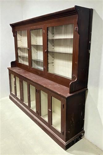 Vintage Cabinet - Step Back General Store Cabinet, Vintage Kitchen Cupboard, Pantry Hutch, Backbar by The Old Grainery (an...