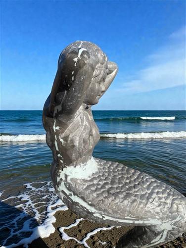 Home & Living > Outdoor & Gardening > Garden Decoration > Outdoor Statues - Mermaid Statue, Bench Sitter, Nautical Pool Sc...