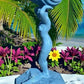 Home & Living > Outdoor & Gardening > Garden Decoration > Outdoor Statues - Large Mermaid Bird Bath Statue, Nautical Pool...