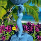 Home & Living > Outdoor & Gardening > Garden Decoration > Outdoor Statues - Large Mermaid Bird Bath Statue, Nautical Pool...