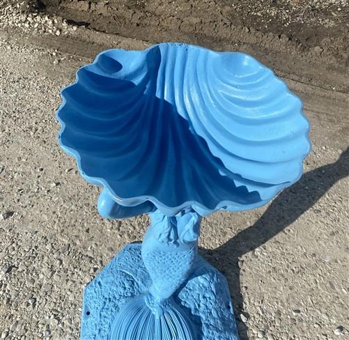 Home & Living > Outdoor & Gardening > Garden Decoration > Outdoor Statues - Large Mermaid Bird Bath Statue, Nautical Pool...