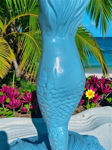 Home & Living > Outdoor & Gardening > Garden Decoration > Outdoor Statues - Large Mermaid Bird Bath Statue, Nautical Pool...