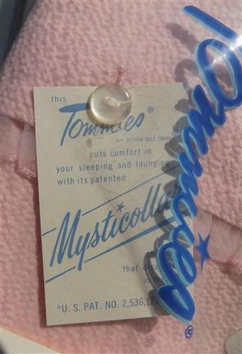 Tommies Gotham Gold Stripe 100% Cotton 2 Piece Set, Size 38 Tall NOS Pink Pjs