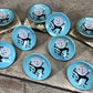 11 Amerock Humpty Dumpty Story Book Knobs A603, Vintage Childrens Hardware Pulls