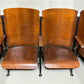 Home & Living > Furniture - 5 Vintage Wood Folding Theater Seats, Auditorium Seats, Entryway Bench, E21 by The Old Grainer...