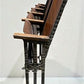 Home & Living > Furniture - 5 Vintage Wood Folding Theater Seats, Auditorium Seats, Entryway Bench, E21 by The Old Grainer...