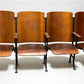 Home & Living > Furniture - 4 Vintage Wood Folding Theater Seats, Auditorium Seats, Entryway Bench, E17 by The Old Grainer...
