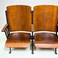 Home & Living > Furniture - 4 Vintage Wood Folding Theater Seats, Auditorium Seats, Entryway Bench, E17 by The Old Grainer...